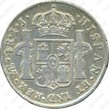 4 реала 1789-1791 [Перу] - Реверс