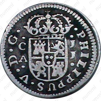 ½ реала 1719-1727 [Испания] - Аверс
