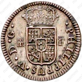 ½ реала 1725-1731 [Испания] - Аверс