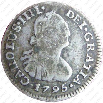 ½ реала 1791-1808 [Перу] - Аверс