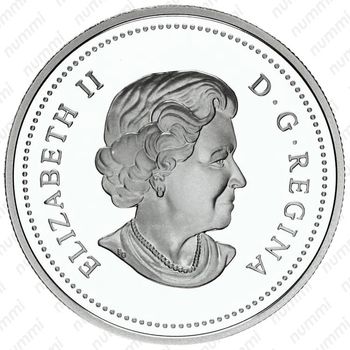 1 доллар 2004, День памяти [Канада] - Аверс