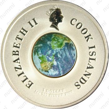 1 доллар 2009, Первый выход в космос [Австралия] - Аверс