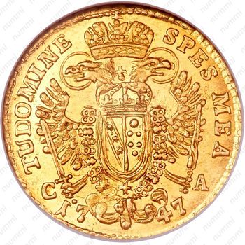 1 дукат 1745-1765, Франц I [Австрия] - Реверс