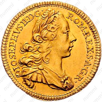 1 дукат 1764, Иосиф II [Австрия] - Аверс