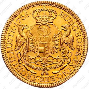 1 дукат 1764, Иосиф II [Австрия] - Реверс
