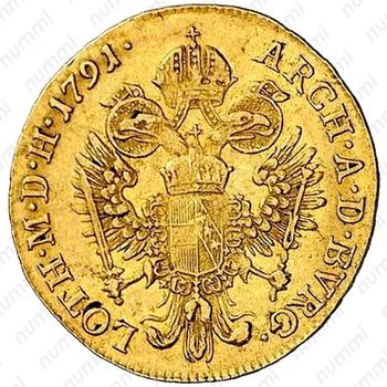 1 дукат 1790-1792 [Австрия] - Реверс
