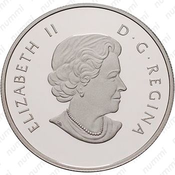 10 долларов 2011, Косатка [Канада] - Аверс