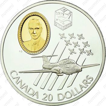 20 долларов 1997, Canadair CT-114 Tutor [Канада] - Реверс