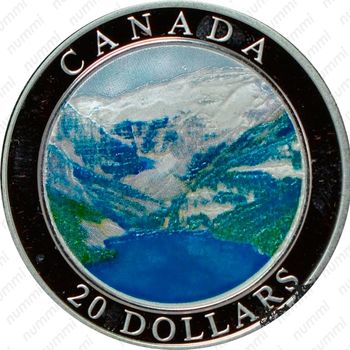 20 долларов 2003, Чудеса природы - Скалистые горы [Канада] - Реверс