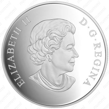 20 долларов 2016, Полярный медведь [Канада] - Аверс