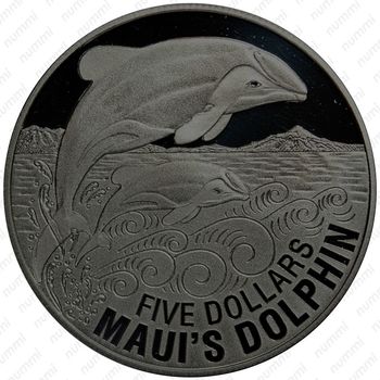 5 долларов 2010, Дельфин Мауи [Австралия] - Реверс