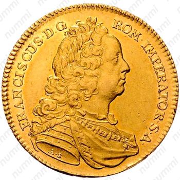 5 дукатов 1745, Франц I [Австрия] - Аверс