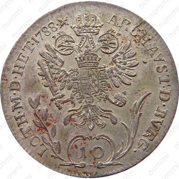 10 крейцеров 1765-1780, Иосиф II [Австрия] - Реверс