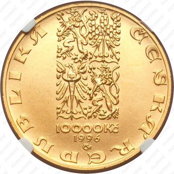 10000 крон 1997, Чешская крона [Чехия] - Аверс