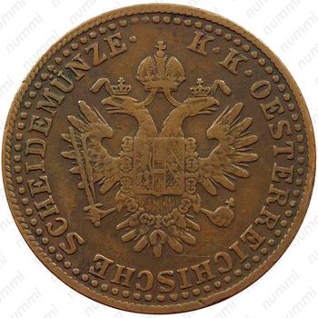 2 крейцера 1851 [Австрия] - Аверс