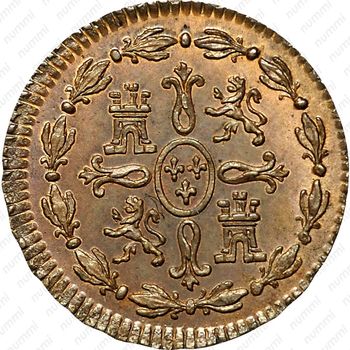 1 мараведи 1770-1775 [Испания] - Реверс