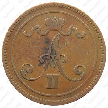 10 пенни 1865-1876 [Финляндия] - Аверс