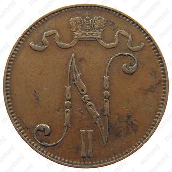 5 пенни 1896-1917 [Финляндия] - Аверс
