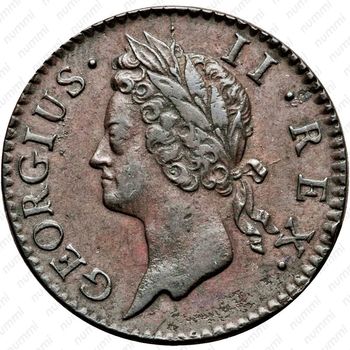 ½ пенни 1741-1753 [Ирландия] - Аверс