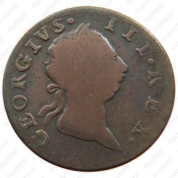 ½ пенни 1766-1769 [Ирландия] - Аверс