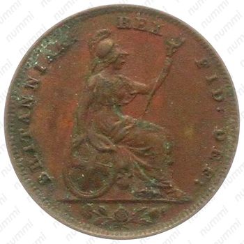 ½ пенни 1831-1837 [Великобритания] - Реверс