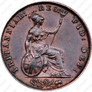 ½ пенни 1838-1859 [Великобритания] - Реверс