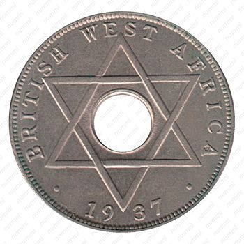 ½ пенни 1937-1947 [Британская Западная Африка] - Реверс