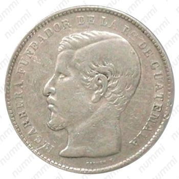 1 песо 1866-1869 [Гватемала] - Аверс