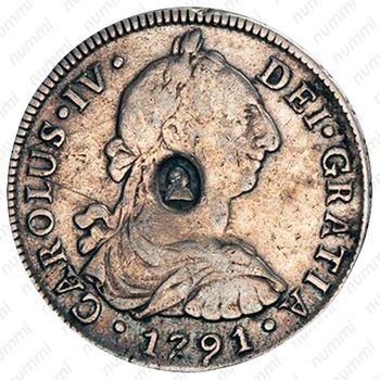 1 реал 1789-1791 [Перу] - Аверс
