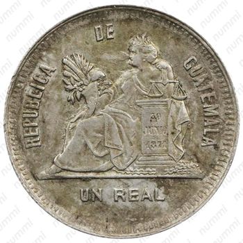 1 реал 1883-1893 [Гватемала] - Реверс