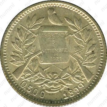 1 реал 1899-1900 [Гватемала] - Аверс