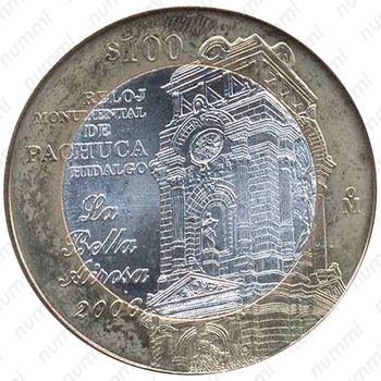 100 песо 2006, Идальго [Мексика] - Реверс