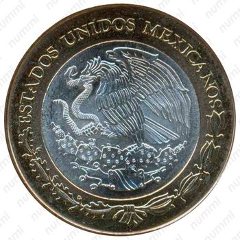 100 песо 2007, Нуэво-Леон [Мексика] - Аверс