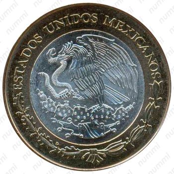 100 песо 2007, Табаско [Мексика] - Аверс