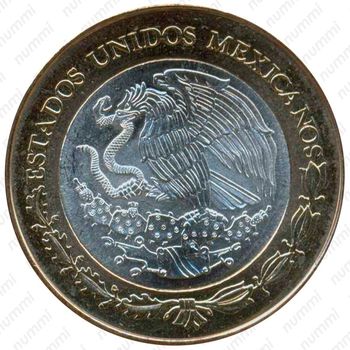 100 песо 2007, Тамаулипас [Мексика] - Аверс