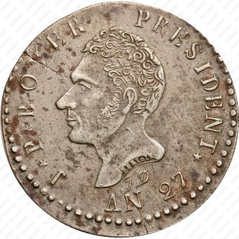 100 сантимов 1829-1833 [Гаити] - Аверс