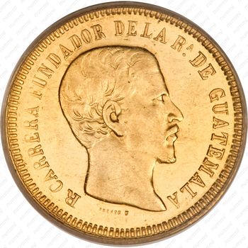 4 песо 1866-1869 [Гватемала] - Аверс