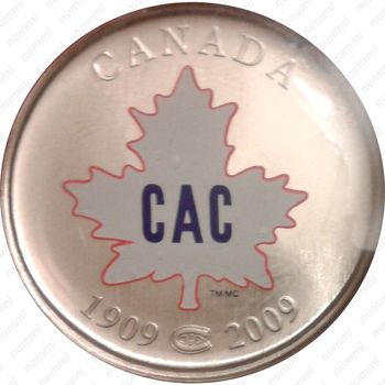 50 центов 2009, 100 лет Монреаль Канадиенс (1912-1913) [Канада] - Реверс