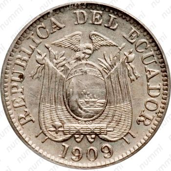 1 сентаво 1909 [Эквадор] - Аверс