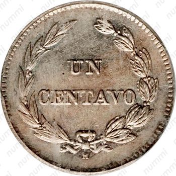 1 сентаво 1909 [Эквадор] - Реверс