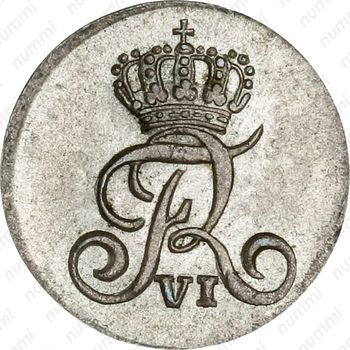 1 скиллинг 1808-1809 [Дания] - Аверс