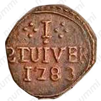 1 стювер 1783-1795 [Шри-Ланка] - Реверс