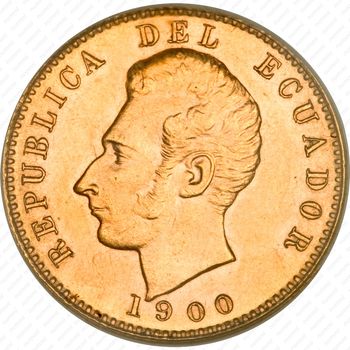 10 сукре 1899-1900 [Эквадор] - Аверс