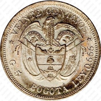 20 сентаво 1897 [Колумбия] - Реверс
