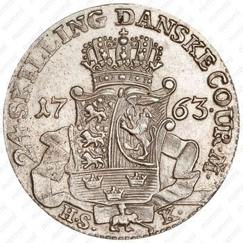 24 скиллинга 1750-1764 [Дания] - Реверс