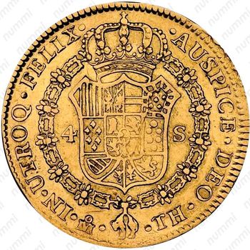 4 эскудо 1792-1808 [Мексика] - Реверс