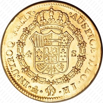 4 эскудо 1810-1812 [Мексика] - Реверс