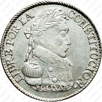 4 суэльдо 1830 [Боливия] - Аверс