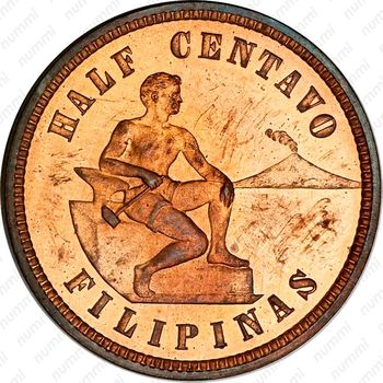 ½ сентаво 1903-1908 [Филиппины] - Реверс