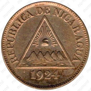 ½ сентаво 1912-1937 [Никарагуа] - Аверс